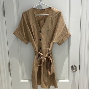 Zara Tan Dress